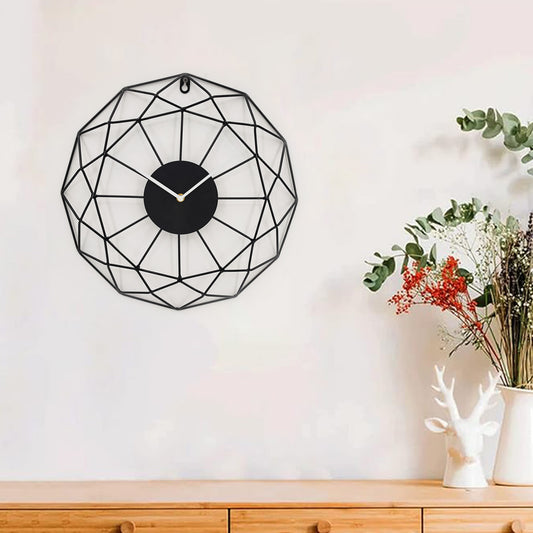 アプリクス ウォールクロック ポリゴンアート