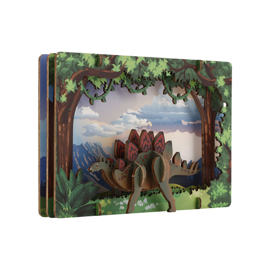 アプリクス 3Dシアターパズル ステゴサウルス