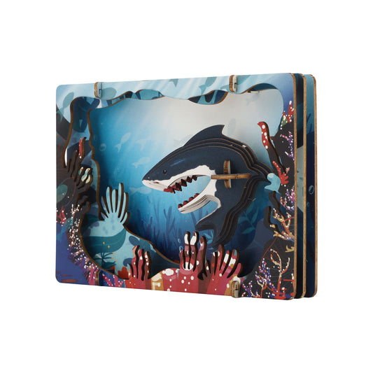 アプリクス 3Dシアターパズル サメ