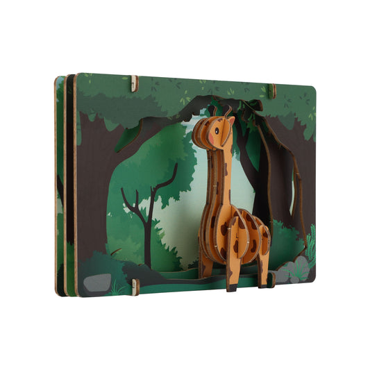 アプリクス 3Dシアターパズル キリン