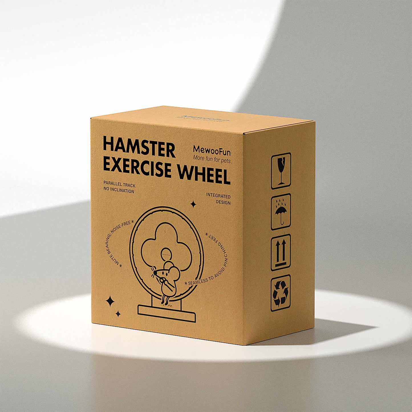 ミオファン エクササイズホイール クリアホワイト