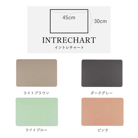 アプリクス ランチョンマット イントレチャート