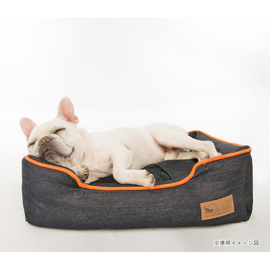 プレイ ラウンジベッド(オリジナルコレクション) アーバンデニム(オレンジ)