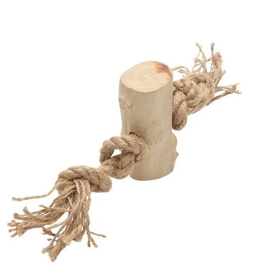 ループ 犬用おもちゃ カフェウッド タグ