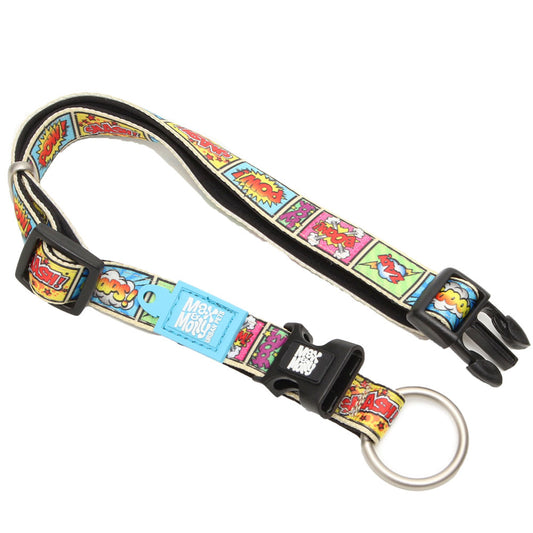 マックスアンドモーリー 犬用首輪 スマートIDタグ付き コミック