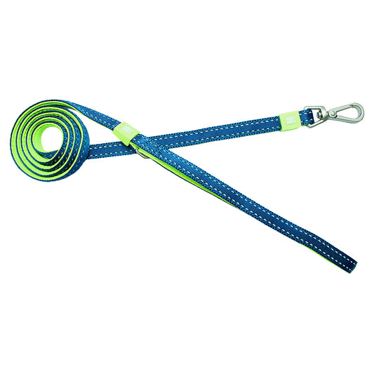 マックスアンドモーリー 犬用リード 反射材付き グリーン