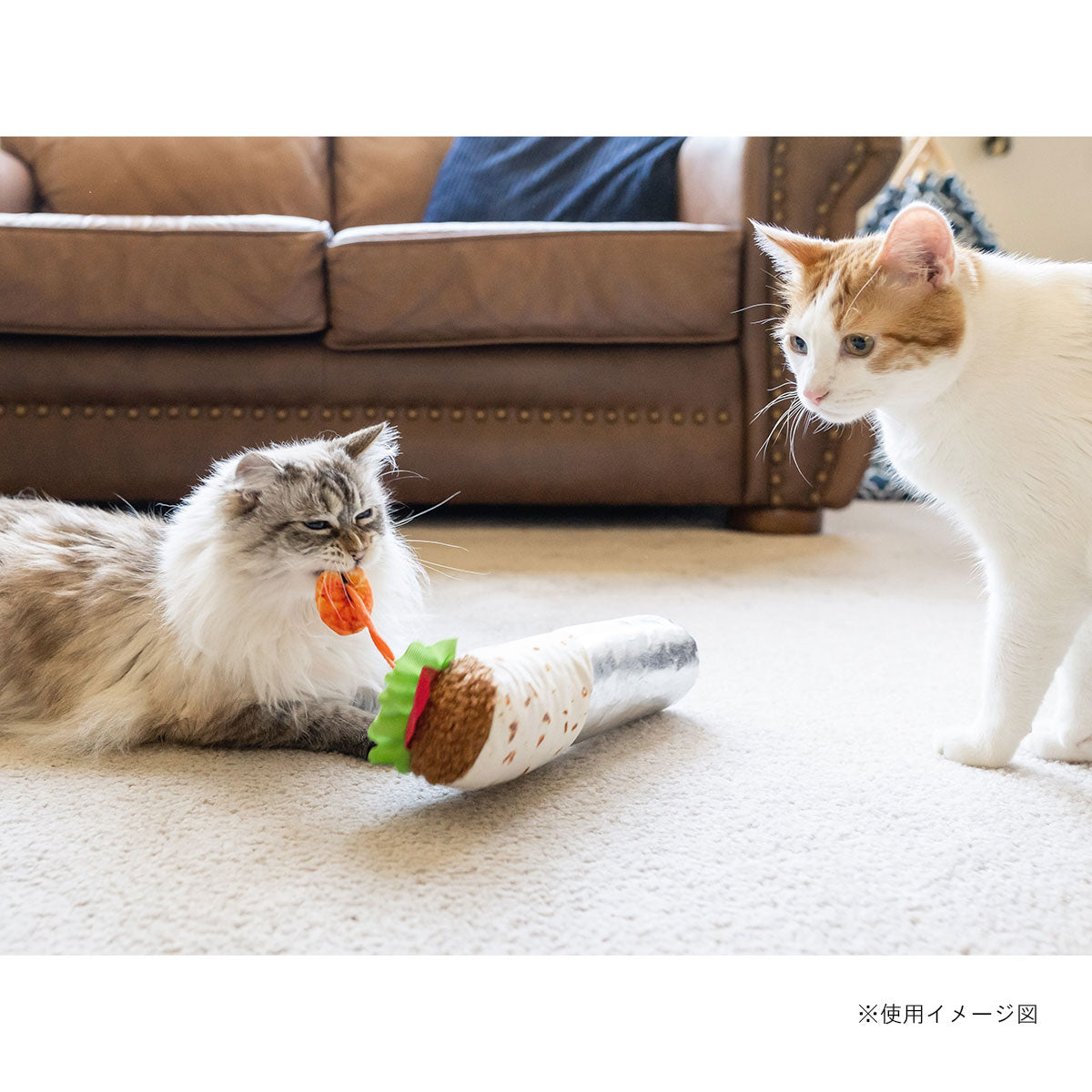 プレイ 猫用おもちゃ フィーラインフレンジー シュリンプブリトー