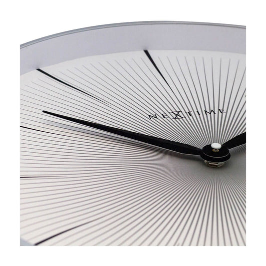 ネクスタイム 掛け時計 トゥーセカンズ ホワイト