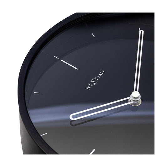 ネクスタイム 置き時計 ノア テーブル ブラック