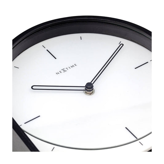 ネクスタイム 置き時計 ノア テーブル ホワイト