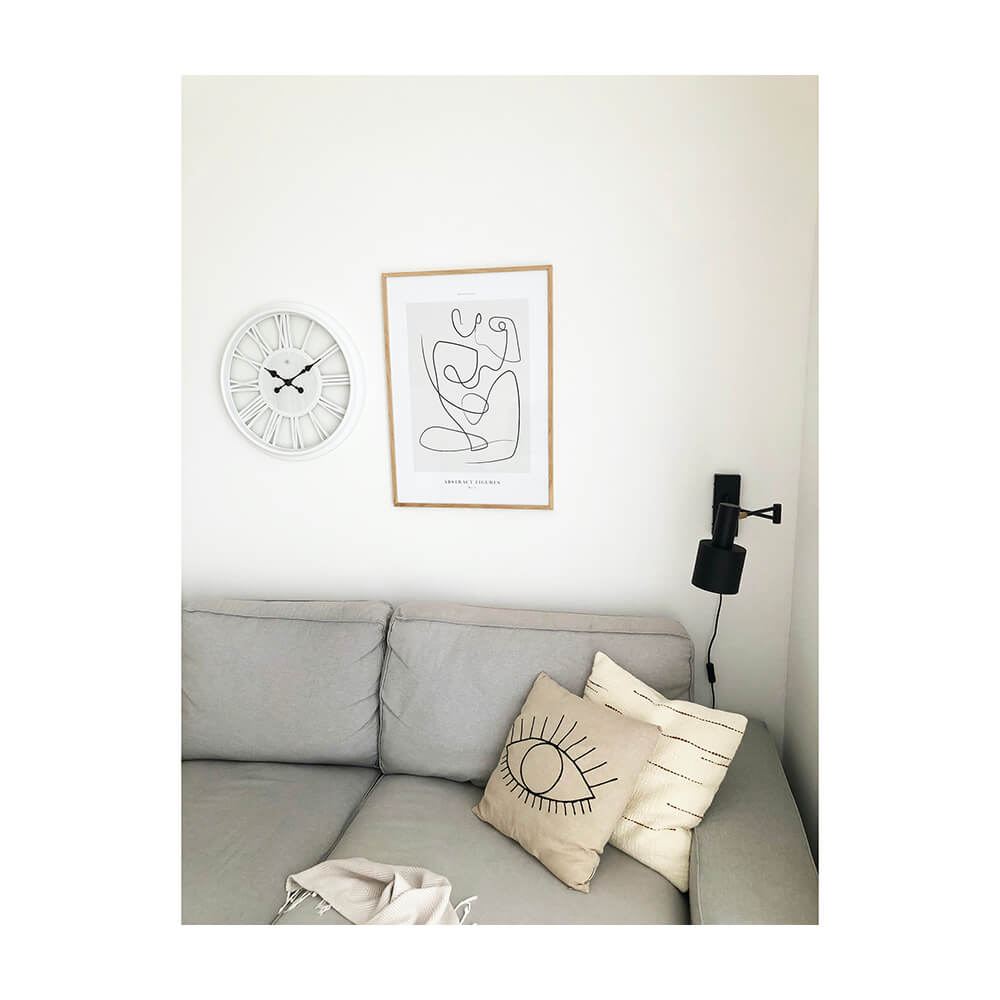 ネクスタイム 掛け時計 ケベック ホワイト