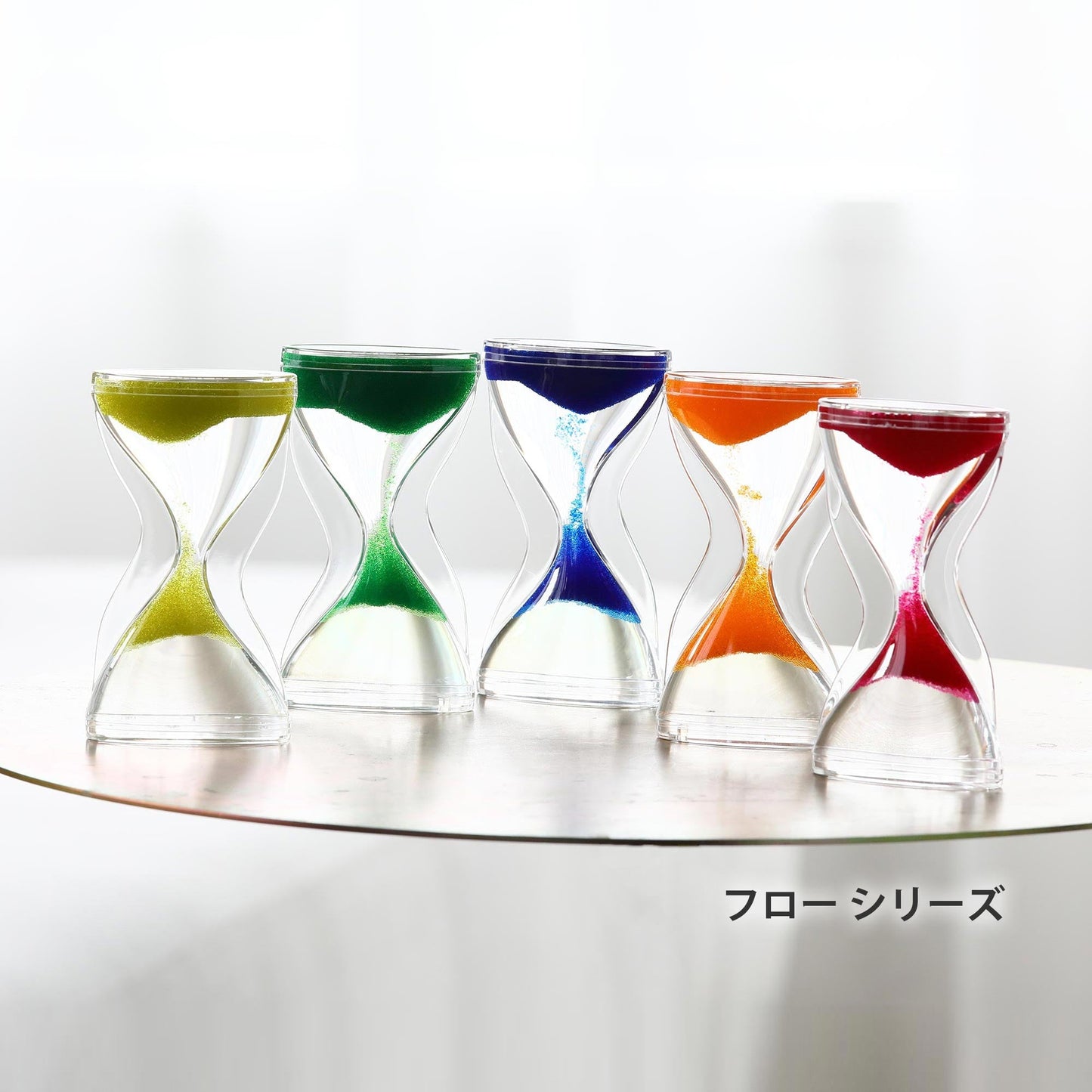 アプリクス 逆砂時計 GO-UP(ゴーアップ)ディスク ピンク
