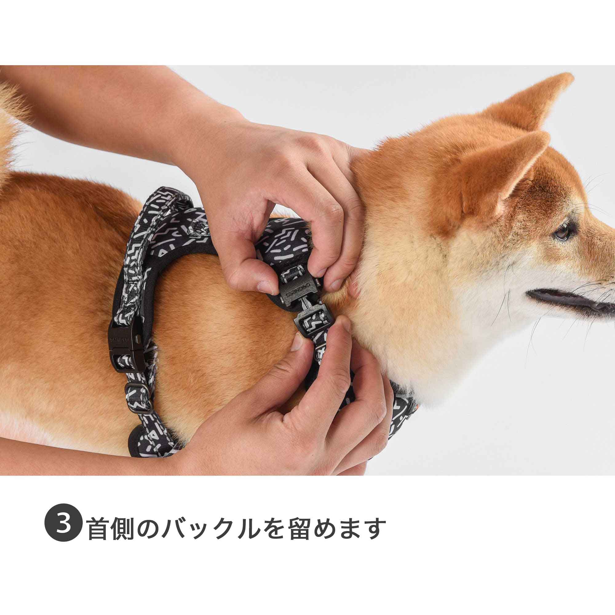 ドッグネス ハーネス エレガント ライトグレー – ルークランオンライン