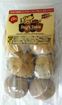 DOG’S TABLE お米の果物ミニパン 6個入