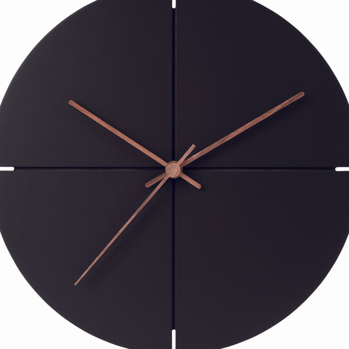 アプリクス　ウォールクロック　クオーター　ブラック