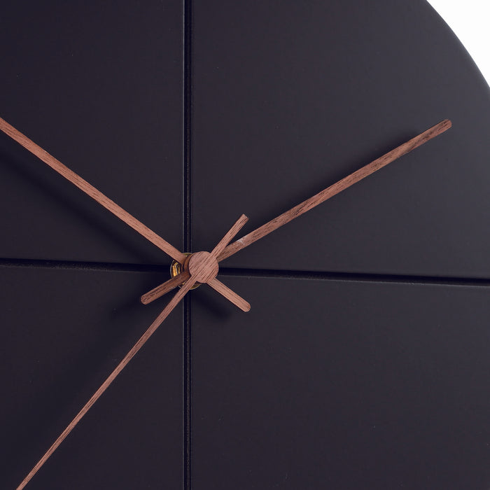 アプリクス　ウォールクロック　クオーター　ブラック