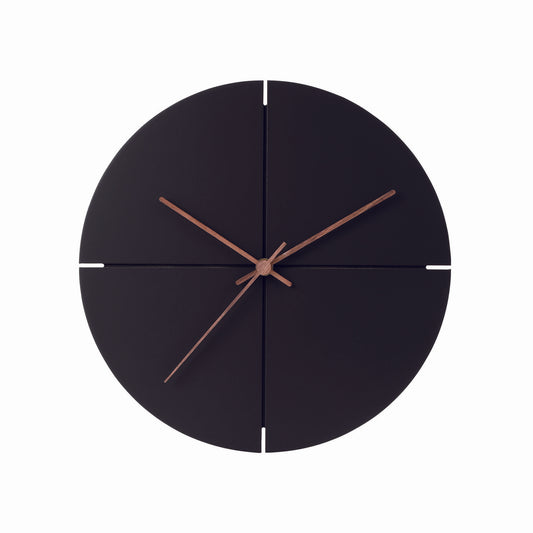 アプリクス　ウォールクロック　クオーター　ブラック