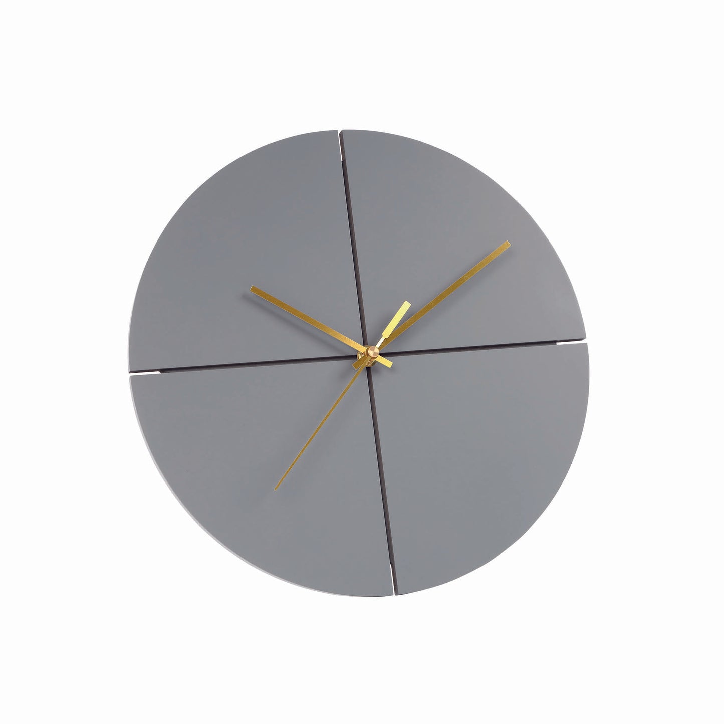 アプリクス　ウォールクロック　クオーター　シルバー