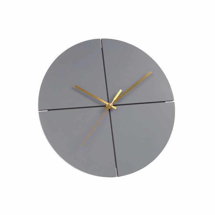 アプリクス　ウォールクロック　クオーター　シルバー