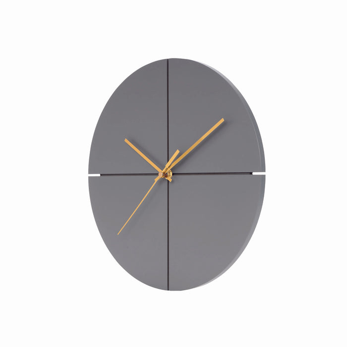 アプリクス　ウォールクロック　クオーター　シルバー