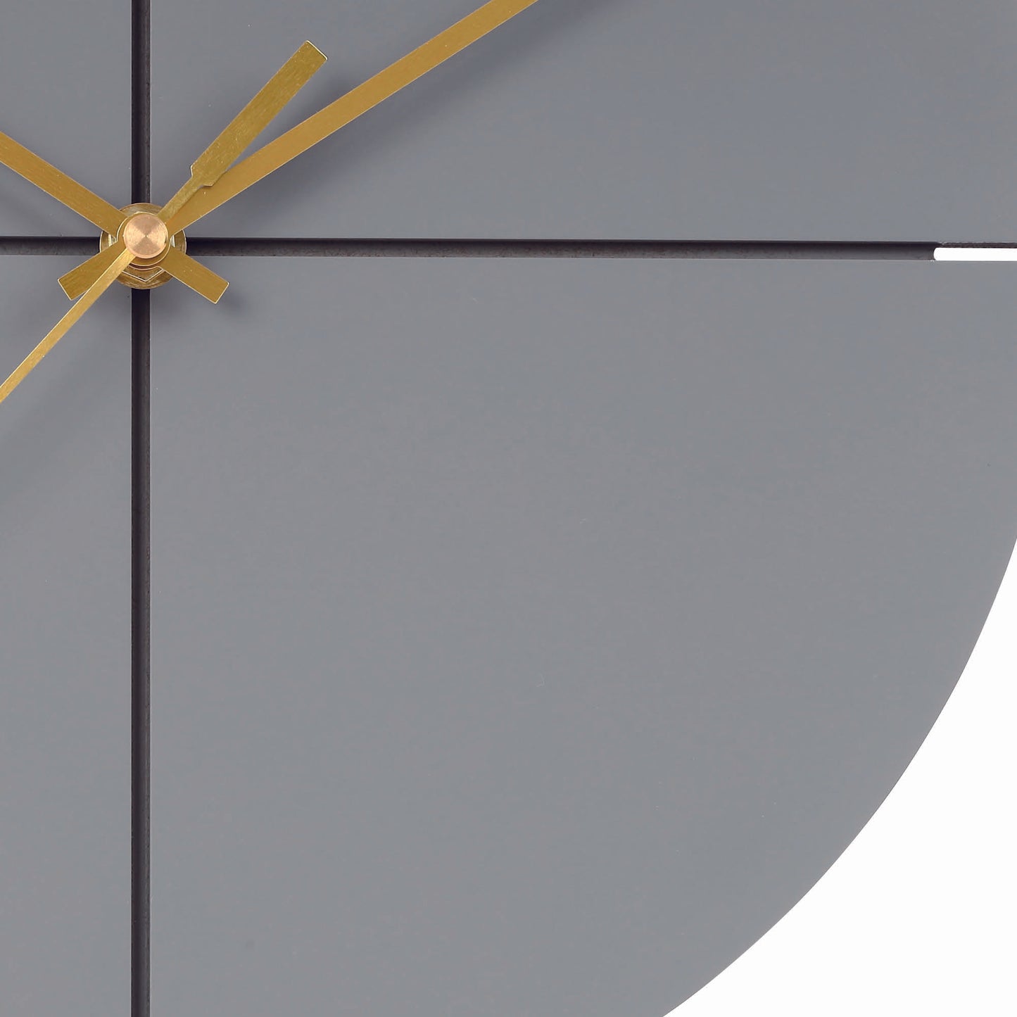 アプリクス　ウォールクロック　クオーター　シルバー