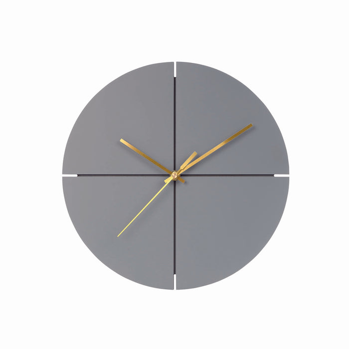 アプリクス　ウォールクロック　クオーター　シルバー