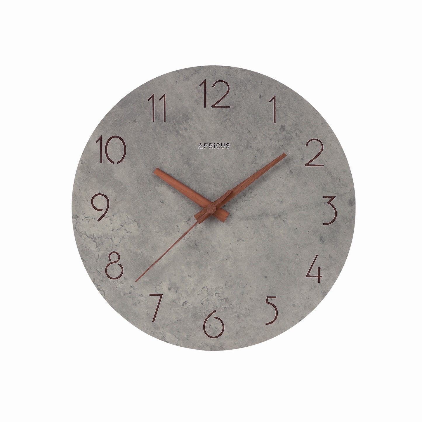 アプリクス　ウォールクロック　ロックストーン　アッシュ