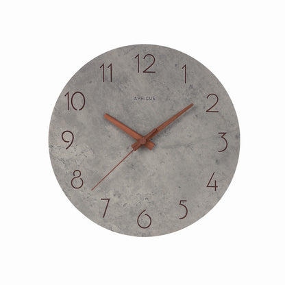 アプリクス　ウォールクロック　ロックストーン　アッシュ