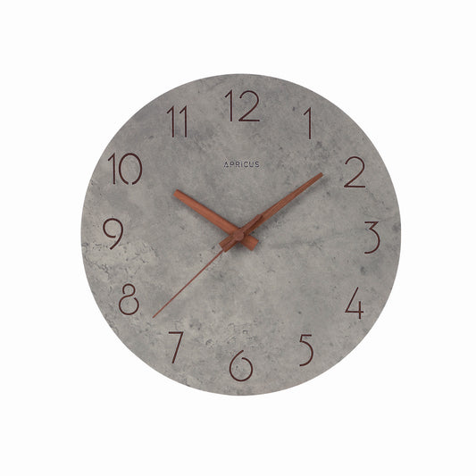 アプリクス　ウォールクロック　ロックストーン　アッシュ