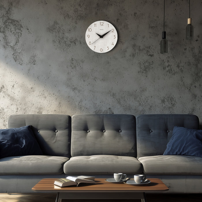 アプリクス　ウォールクロック　ロックストーン　パール