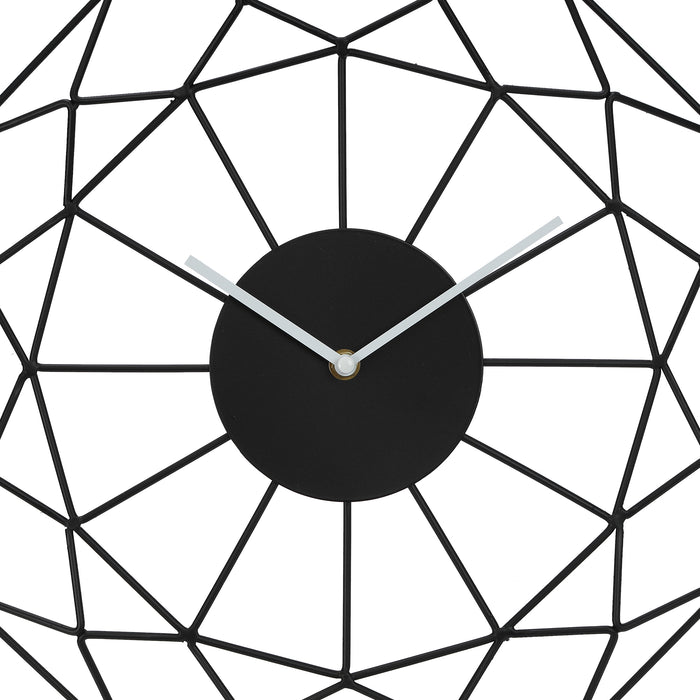 アプリクス　ウォールクロック　ポリゴンアート