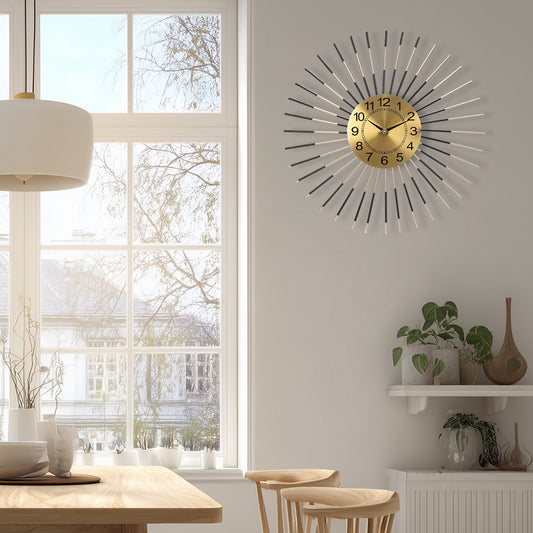 アプリクス　ウォールクロック　スパイラルアート