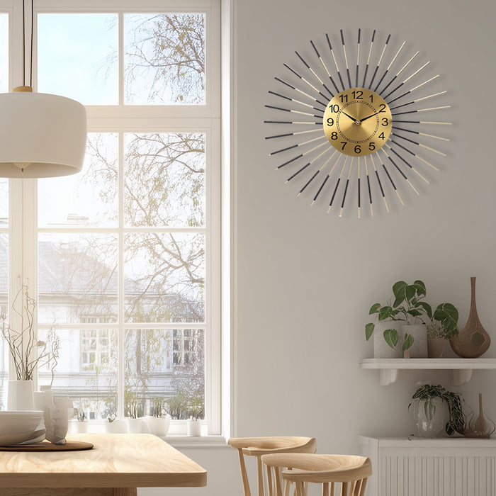 アプリクス　ウォールクロック　スパイラルアート