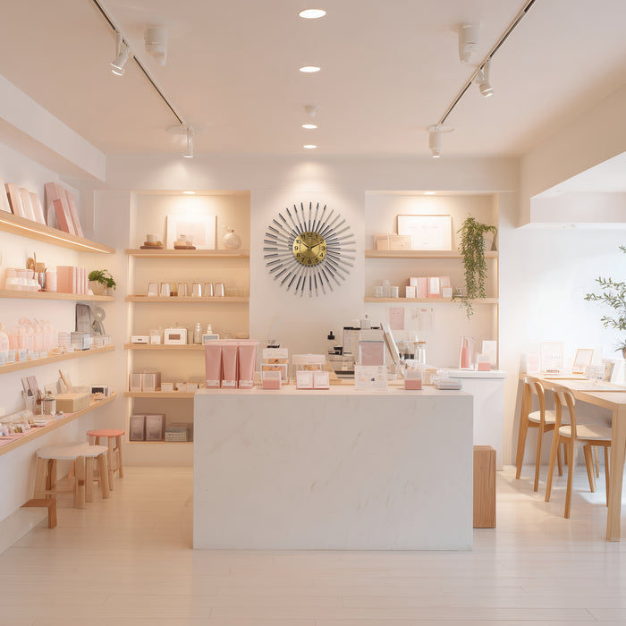 アプリクス　ウォールクロック　スパイラルアート