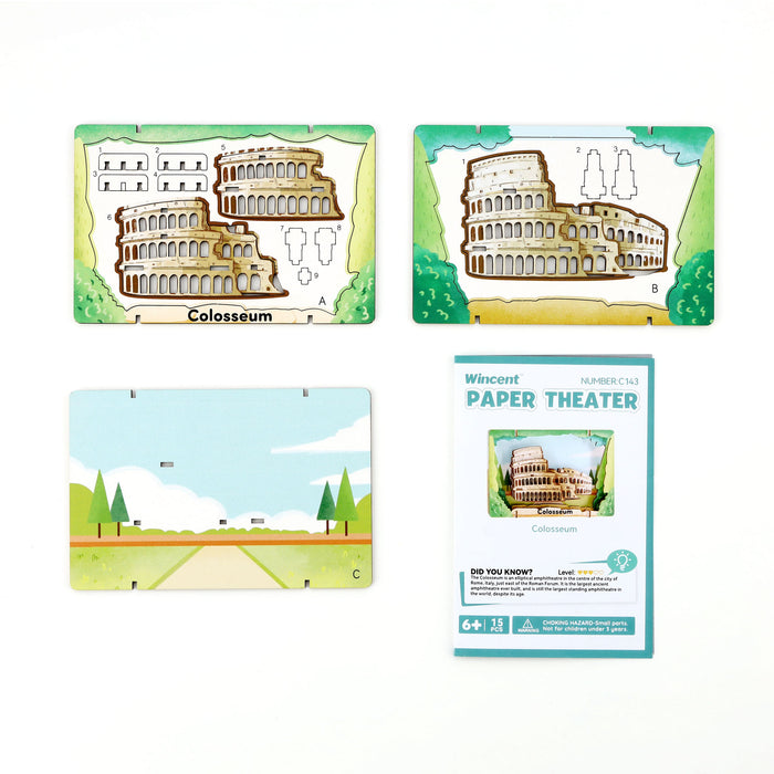 アプリクス　3Dシアターパズル　コロッセオ