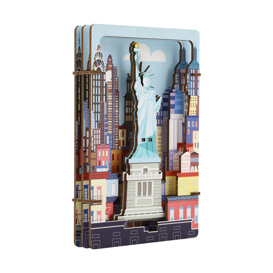 アプリクス　3Dシアターパズル　自由の女神