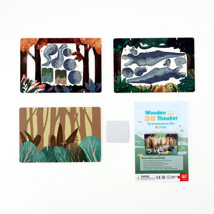 アプリクス　3Dシアターパズル　ティラノサウルス