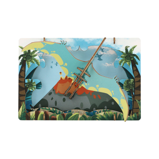 アプリクス　3Dシアターパズル　プテロダクティルス