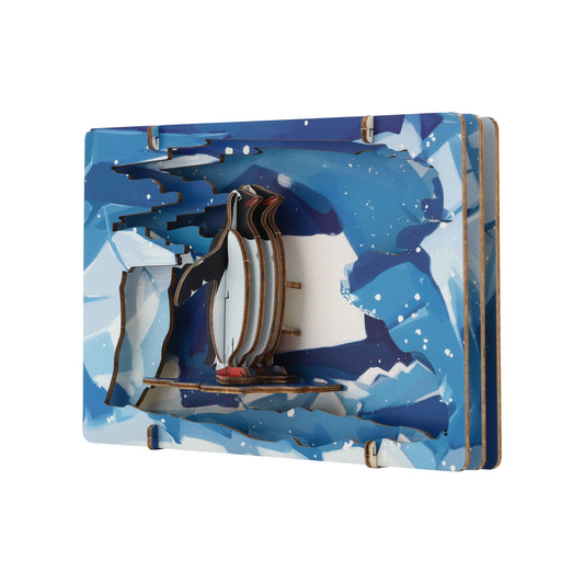 アプリクス　3Dシアターパズル　ペンギン