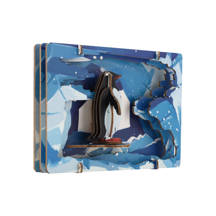 アプリクス　3Dシアターパズル　ペンギン