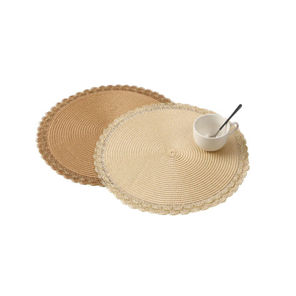 アプリクス　ランチョンマット　ラウンドナチュレ