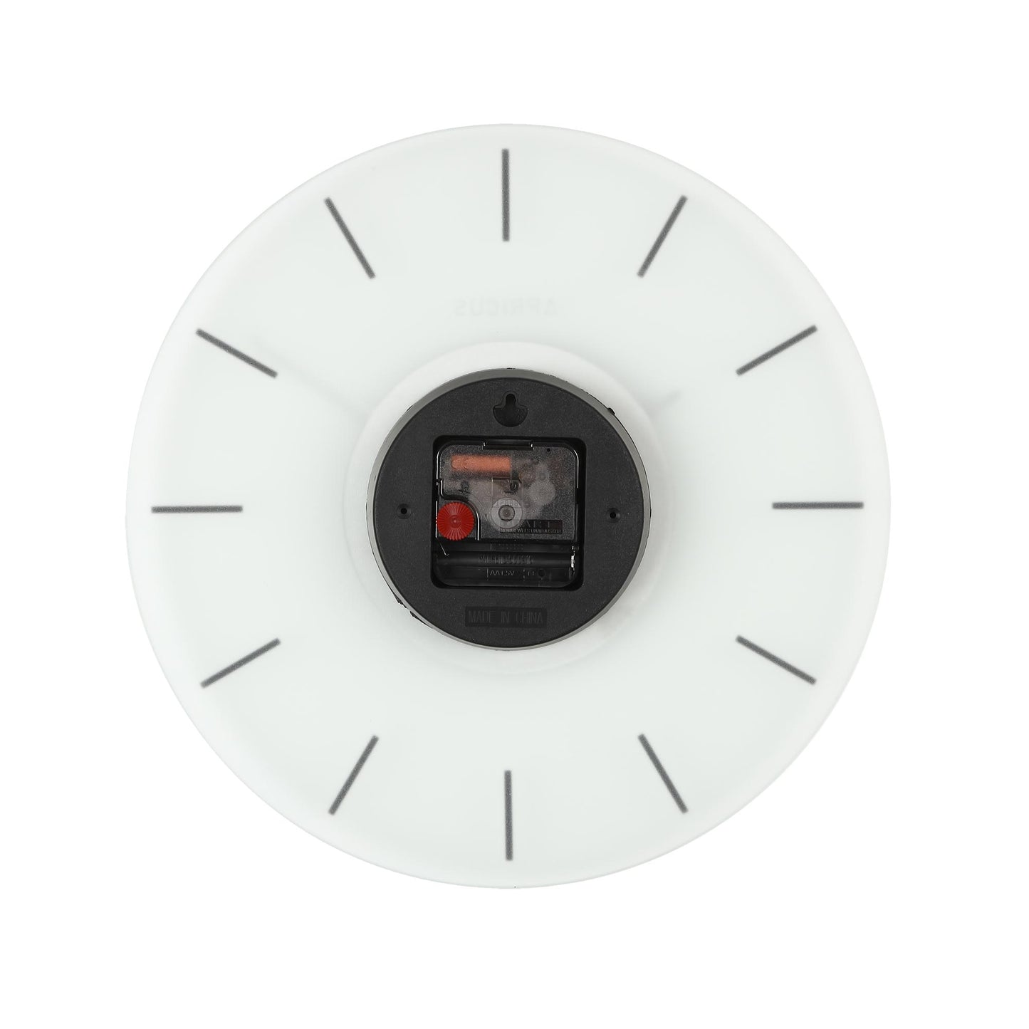 アプリクス　ウォールクロック　フロスト シルバー