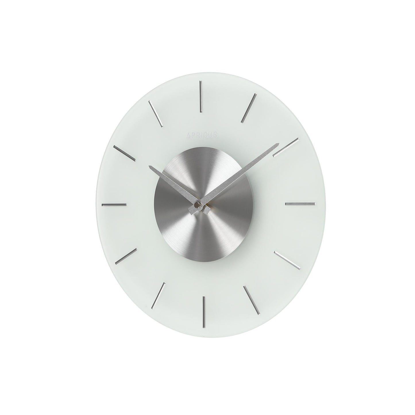 アプリクス　ウォールクロック　フロスト シルバー
