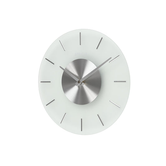 アプリクス　ウォールクロック　フロスト シルバー