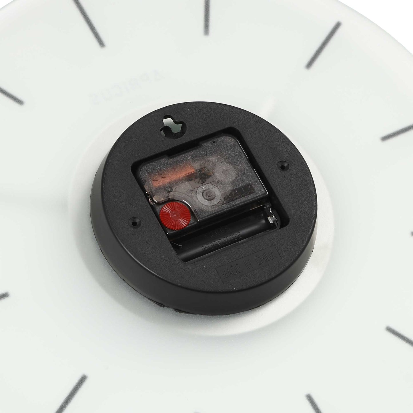 アプリクス　ウォールクロック　フロスト シルバー