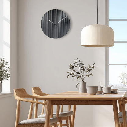 アプリクス　ウォールクロック　リプル ブラック