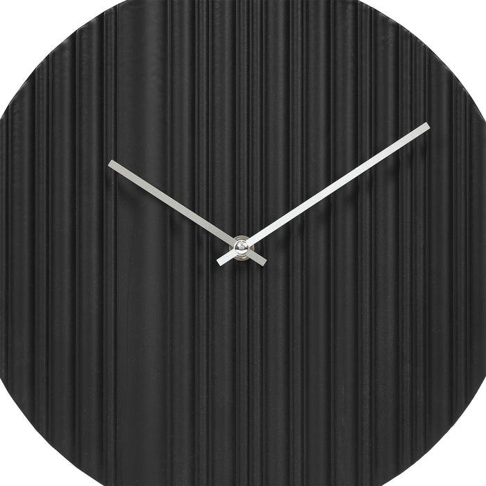 アプリクス　ウォールクロック　リプル ブラック