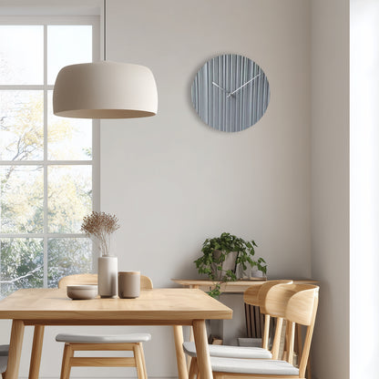 アプリクス　ウォールクロック　リプル グレー