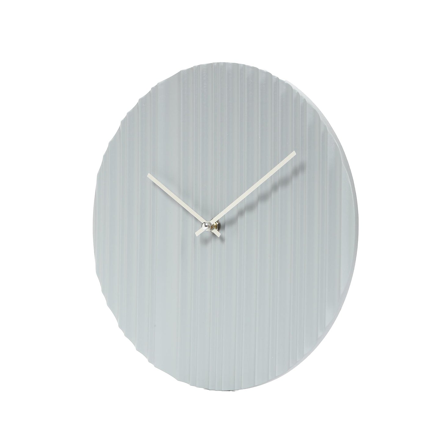 アプリクス　ウォールクロック　リプル グレー