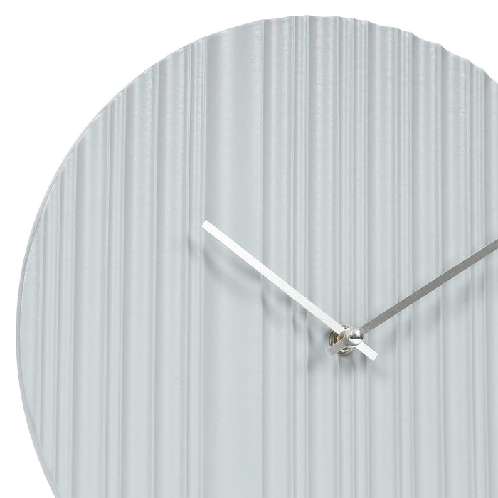 アプリクス　ウォールクロック　リプル グレー
